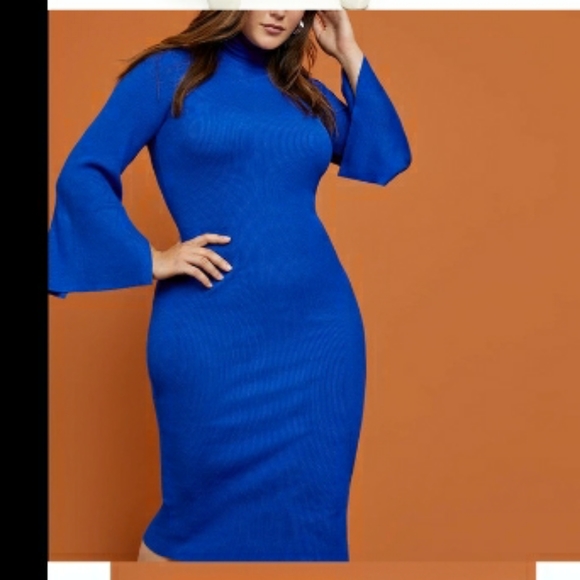 Refinery29 x Eloquii sweater dress - Picture 2 of 9